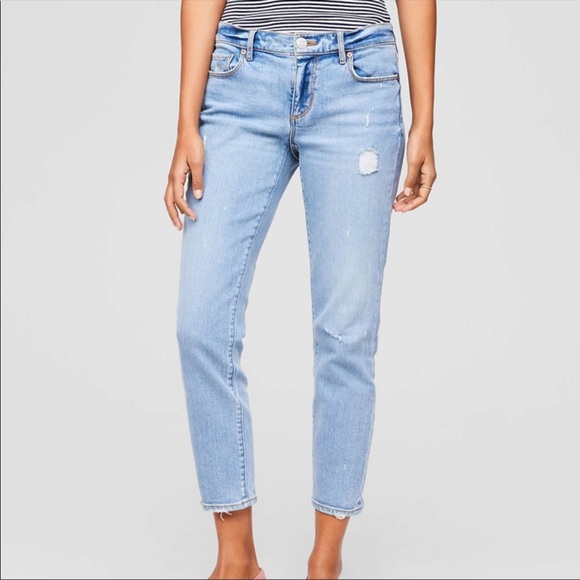 loft skinny crop jeans